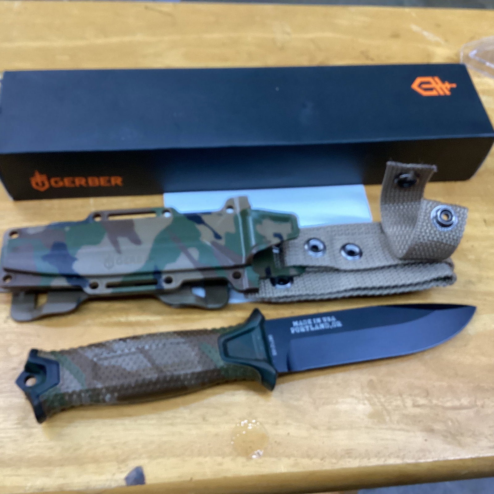 GERBER COMBAT SURVIAL KNIFE - 2