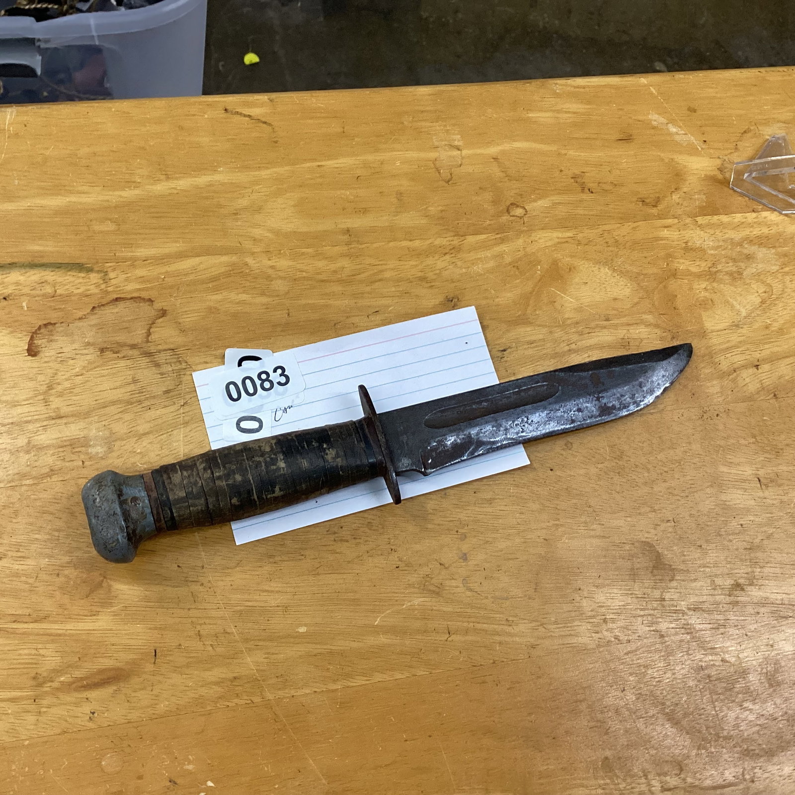PAL LEATHER BOUND FIXED BLADE - 2
