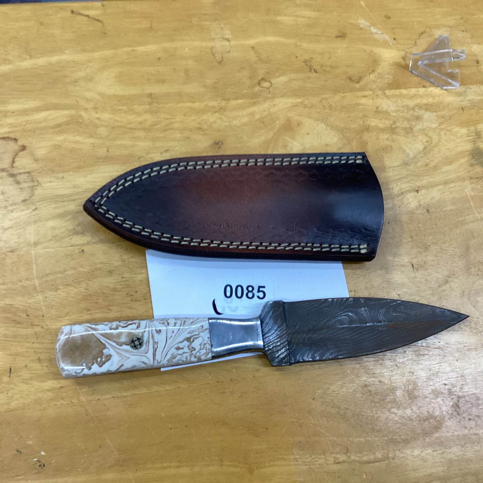 DAMASCUS FIXED BLADE - 2