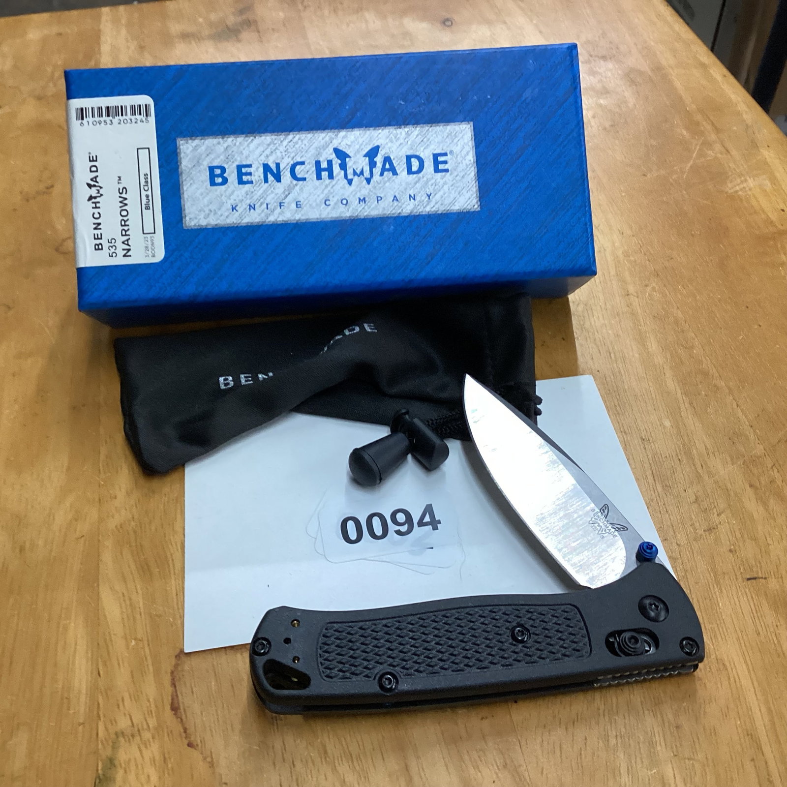 BENCH MADE NARROWS: NEW IN BOX