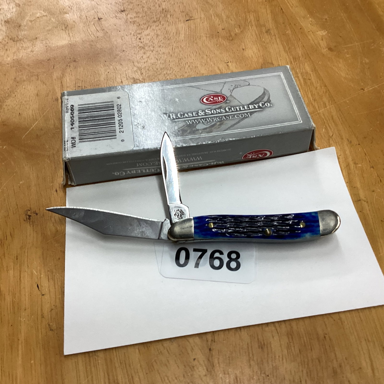 CASE XX 2013 BLUE BORE PEANUT: GREAT SHAPE