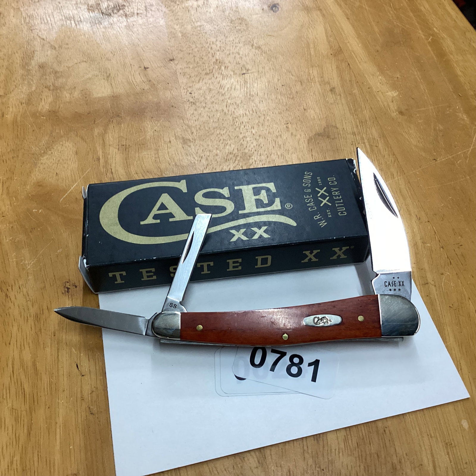 CASE 2025 CHESTNUT SEA HORSE WHITTLER: GREAT SHAPE