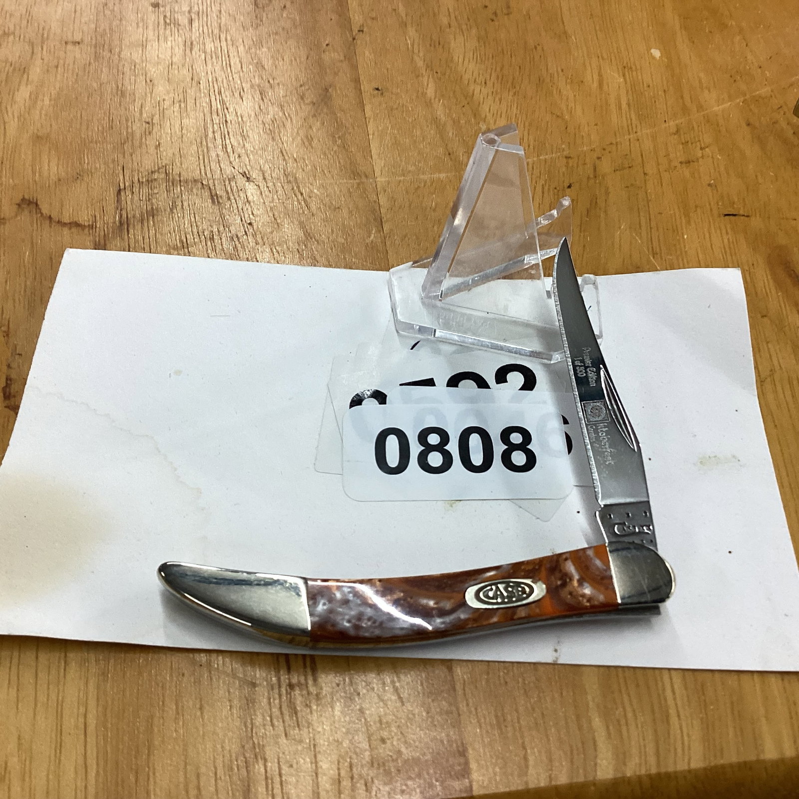 case xx 2013 le 1 of 500 toothpick: NEVER USED