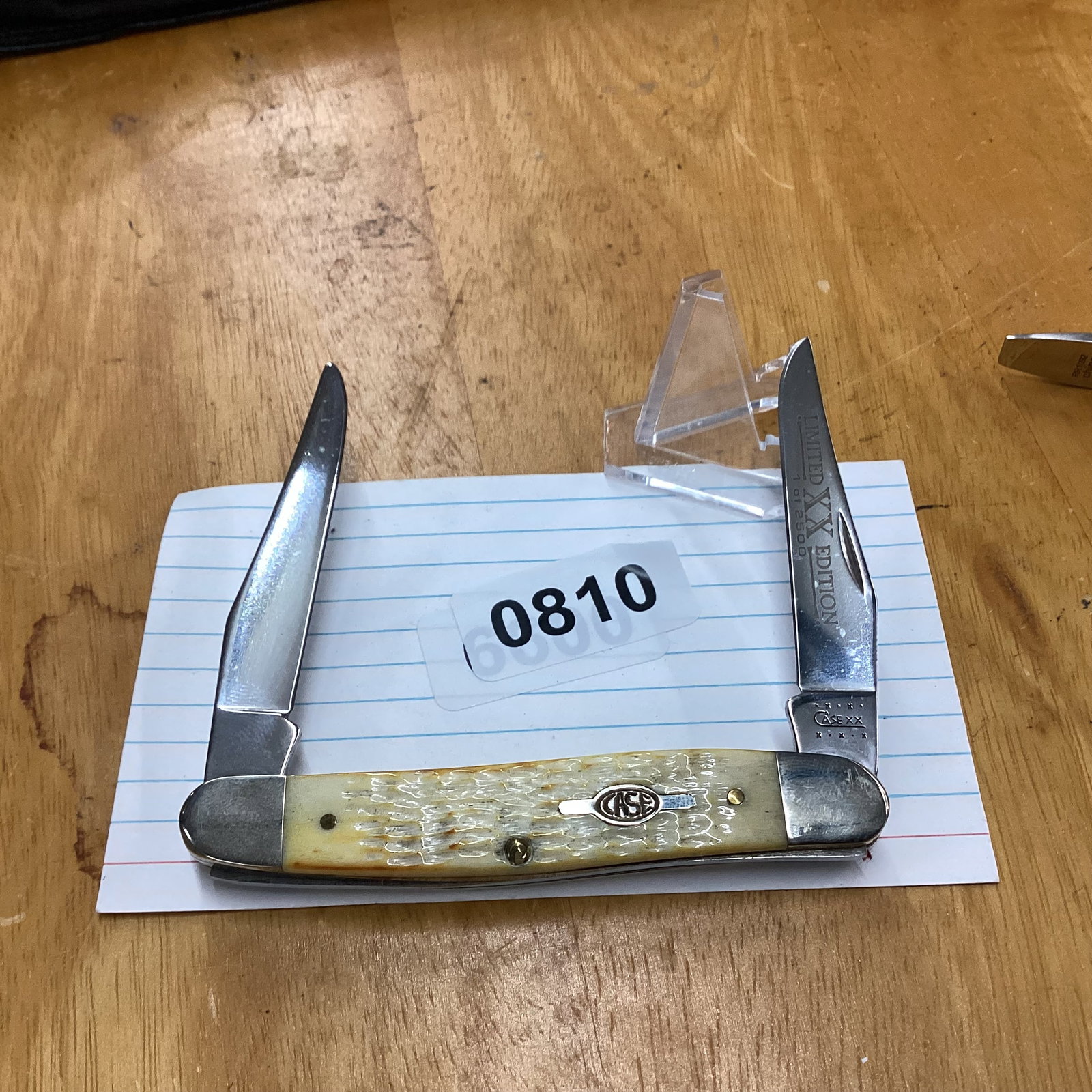case xx le burnt whitebone muskrat 2000: NEVER USED