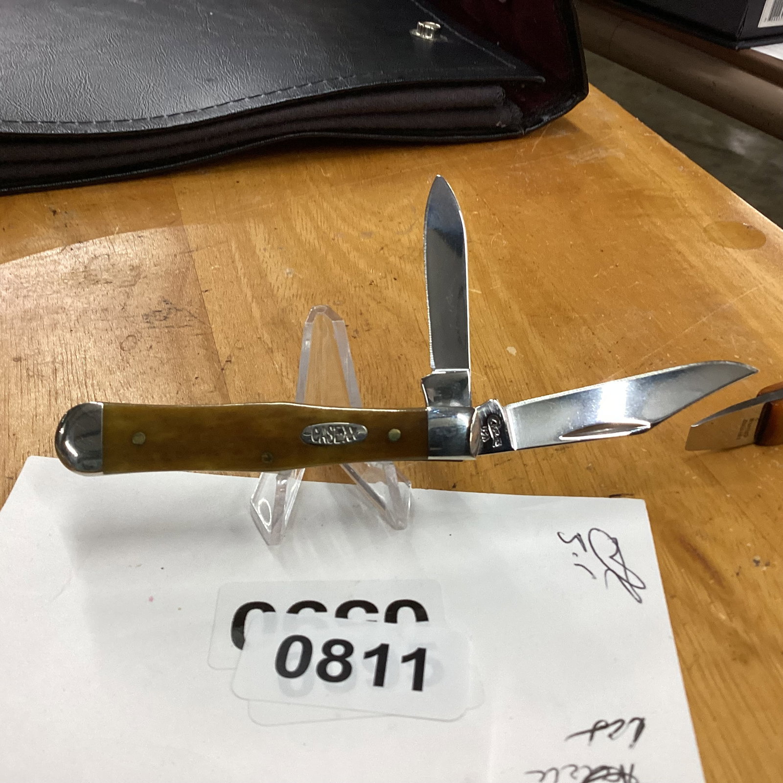 case xx 1996 maple chestnut bone small coke bottle: never used