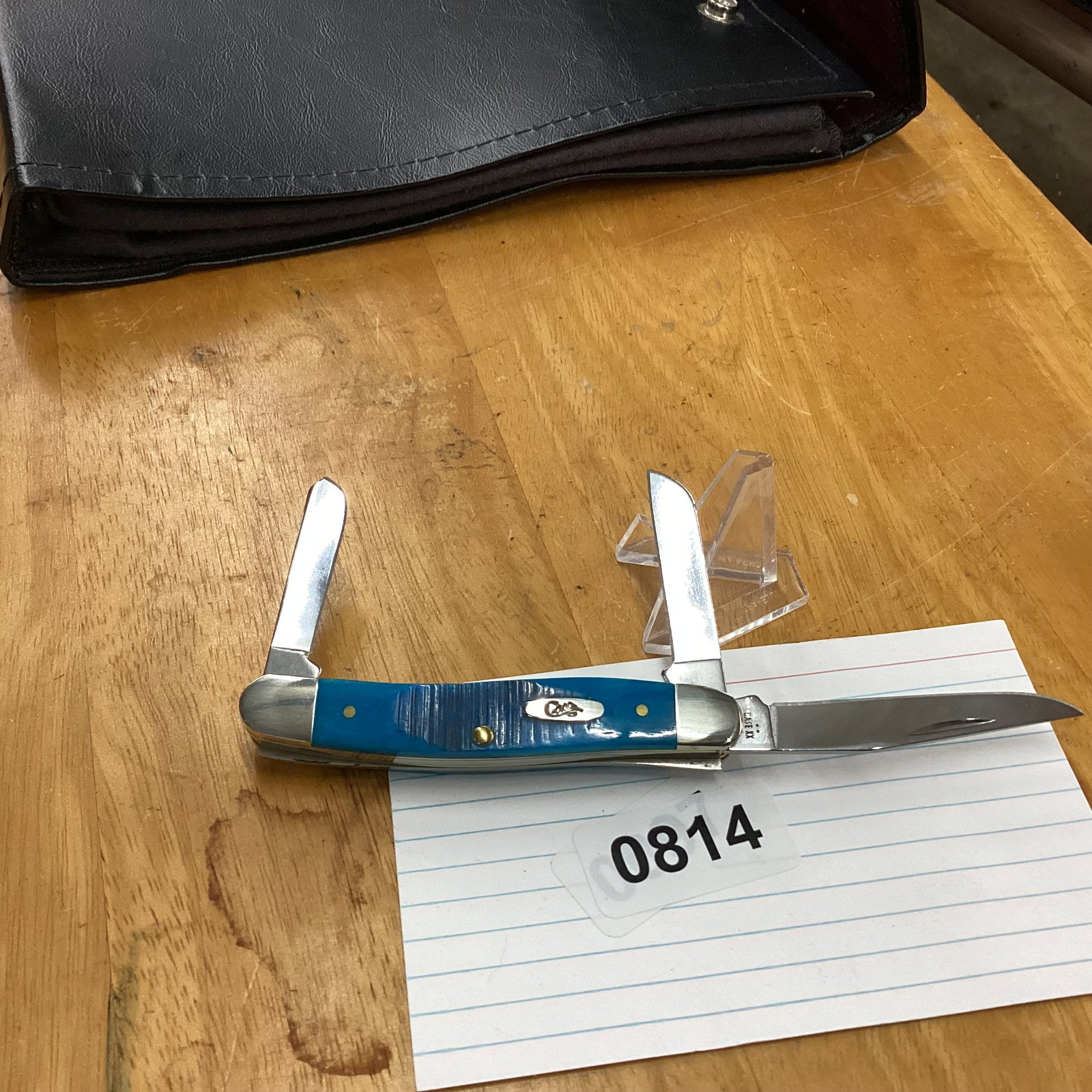 case xx 2025 blue stockman: NEVER USED