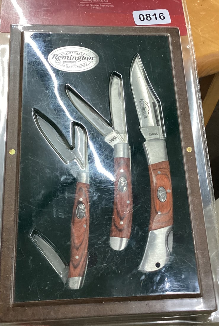 remington 3pcs set: never opened