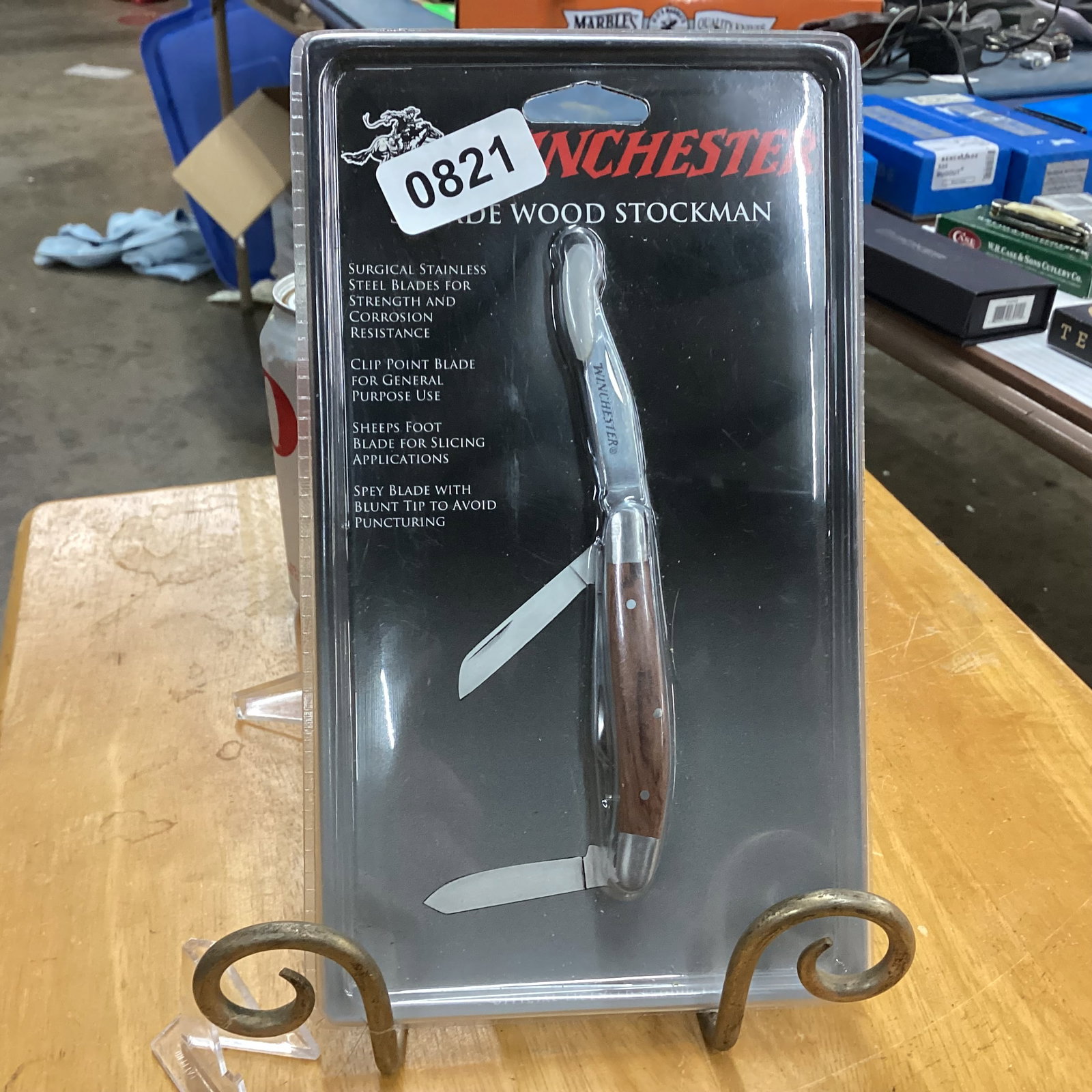 winchester 3 blade stockman: never opened