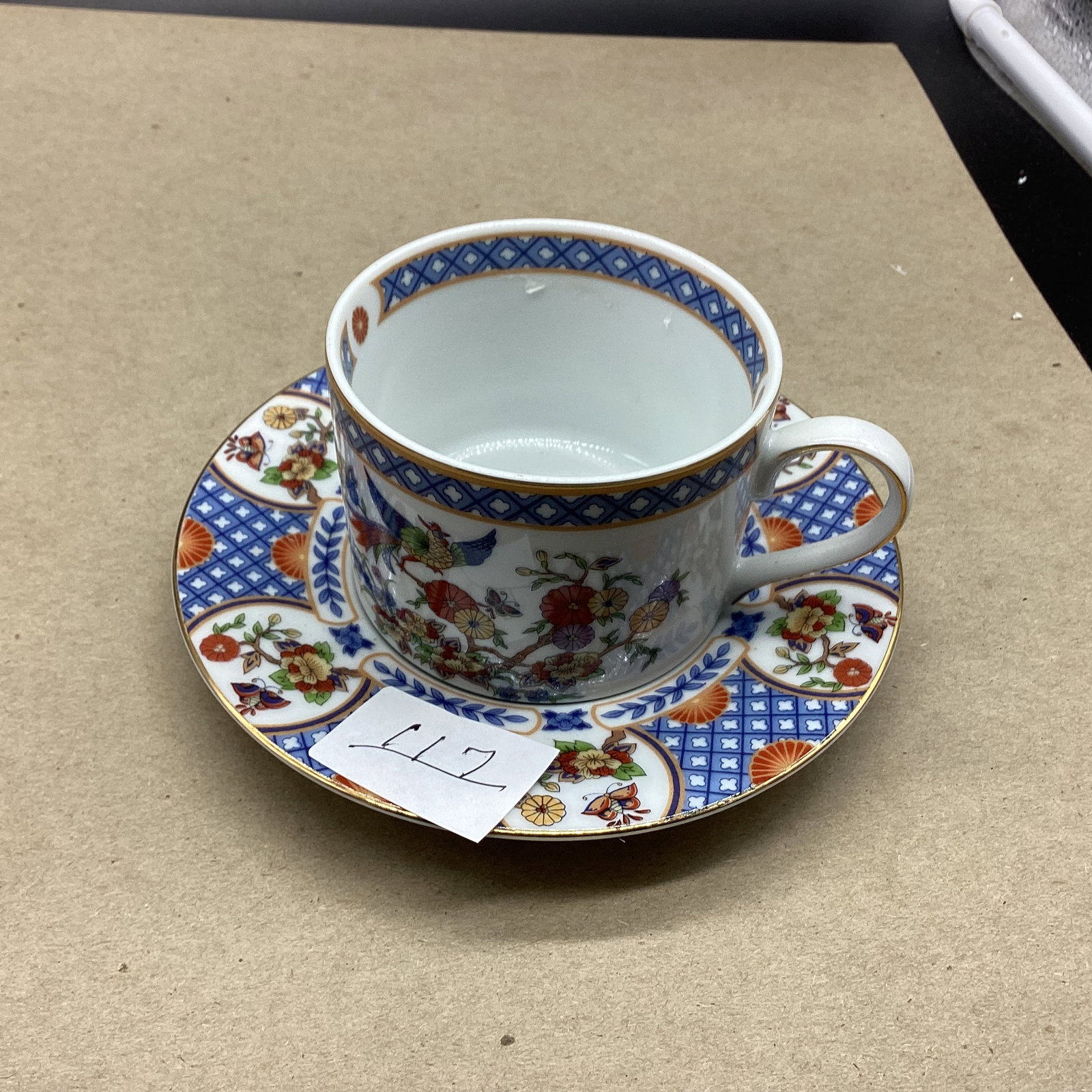 PORCELIAN CUP & SAUCER JAPAN: GOOD SHAPE