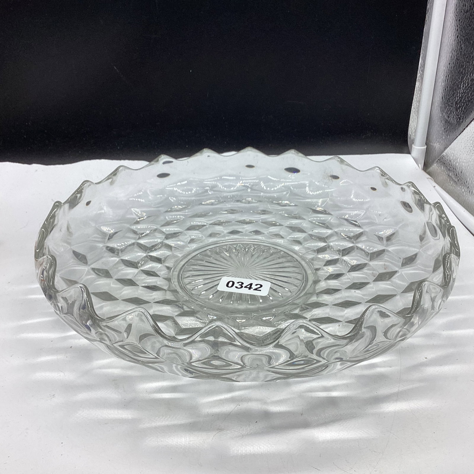 AMERICAN FOSTORIA SHALLOW FRUIT BOWL (1 of 1)