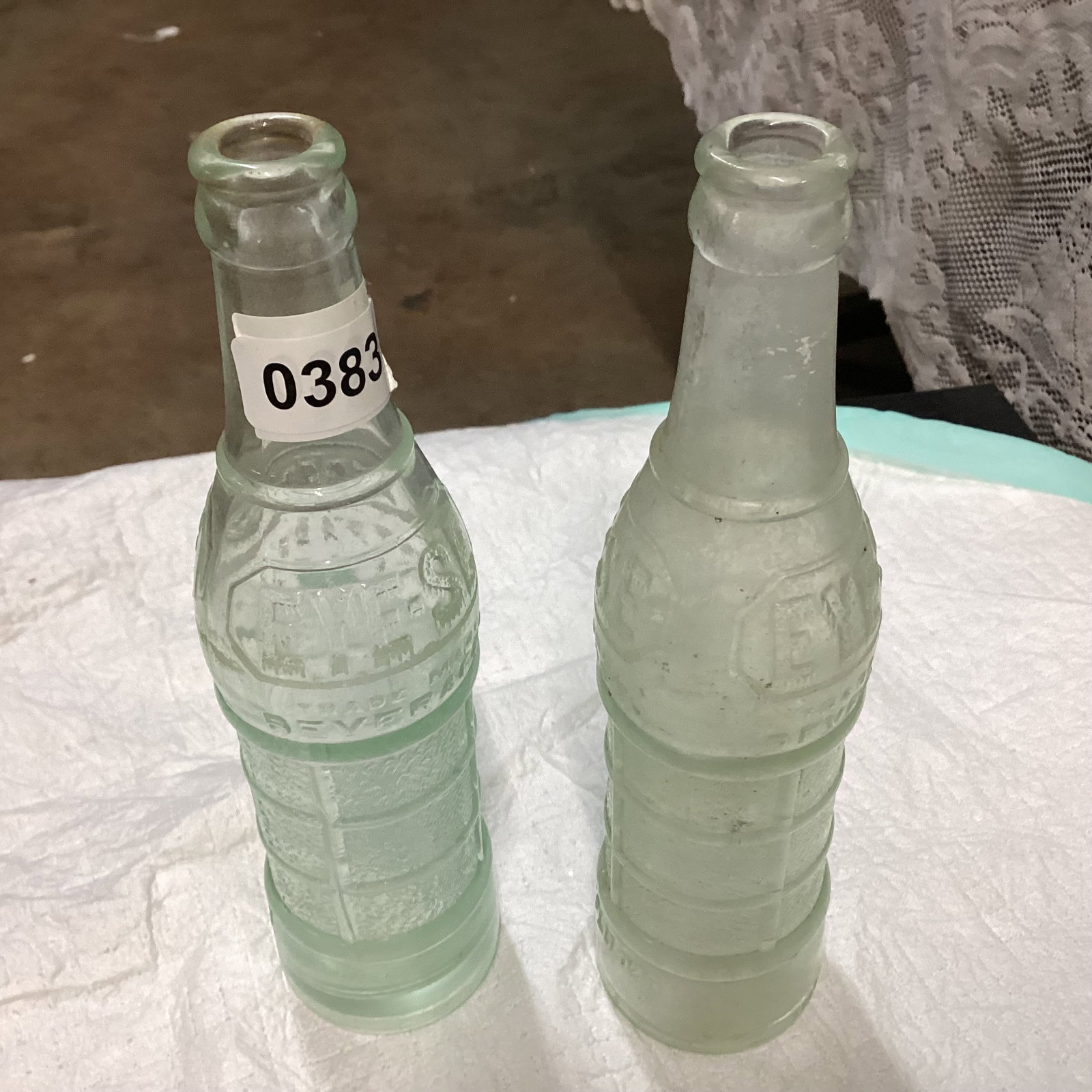 2 ERY SE SODA BOTTLES: USED CONDITION