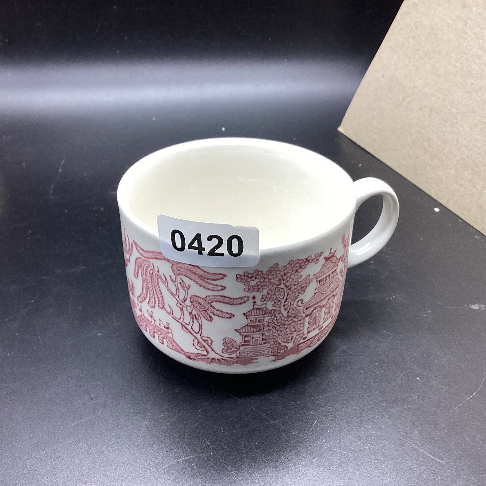 RED WILLOW CUP BY CHURCHILL ENGLAND: GOOD SHAPE