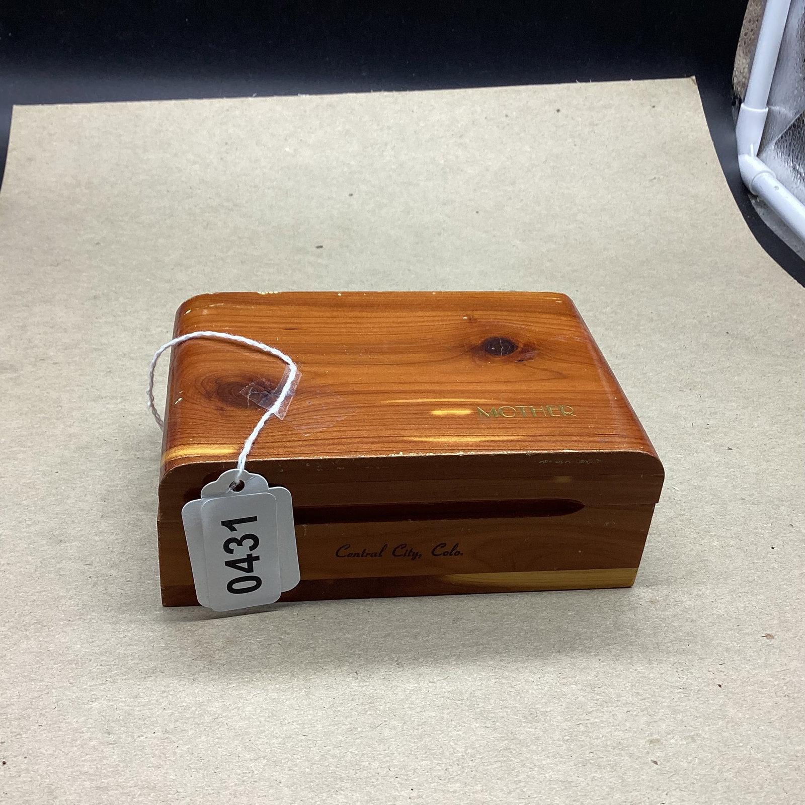CEDAR SMALL TRINKET BOX