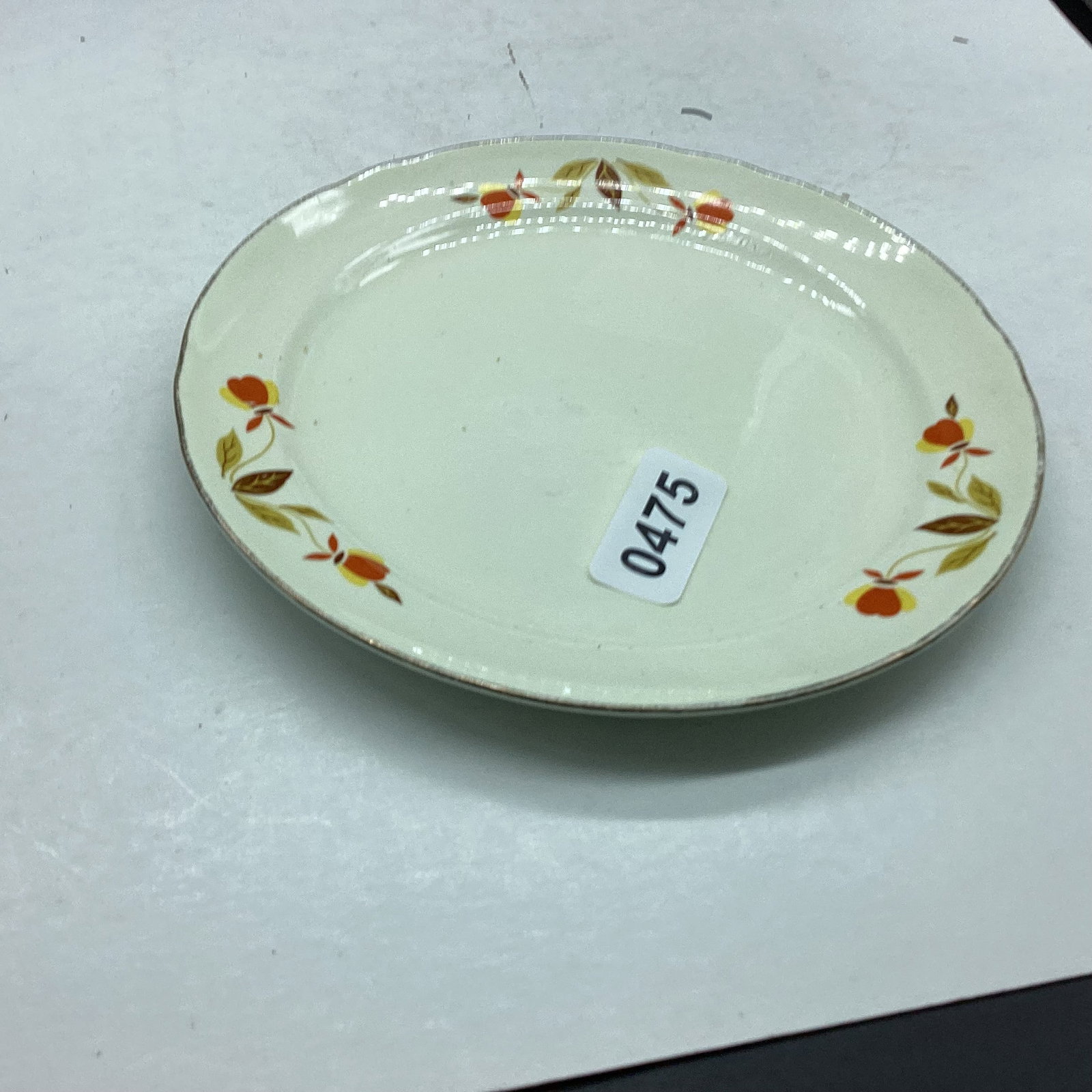 VINTAGE HALL JEWEL T SALAD PLATE: 7" W GOOD SHAPE