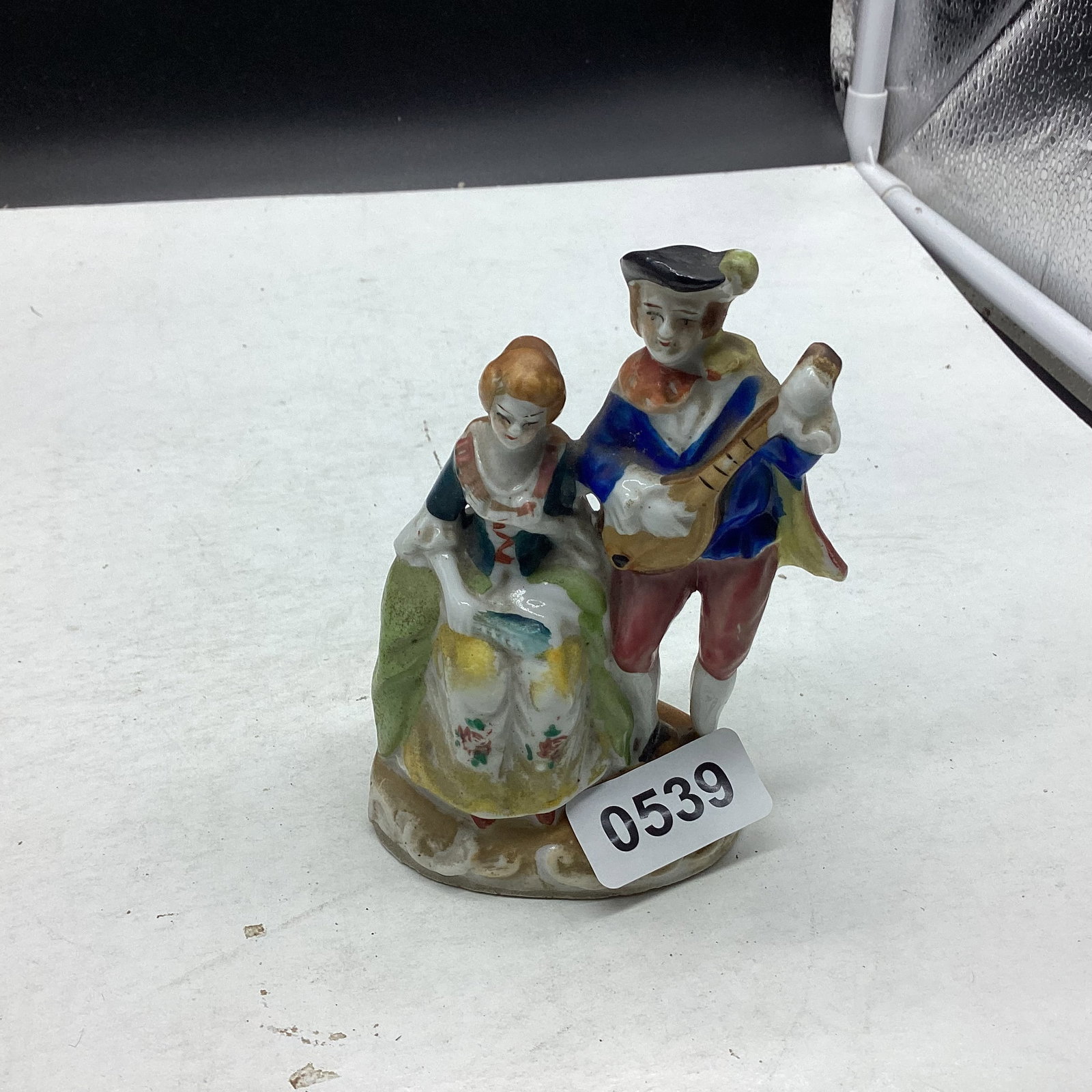 OCCUPIED JAPAN FIGURINE: 4 1/2" TALLGOOD SHAPE
