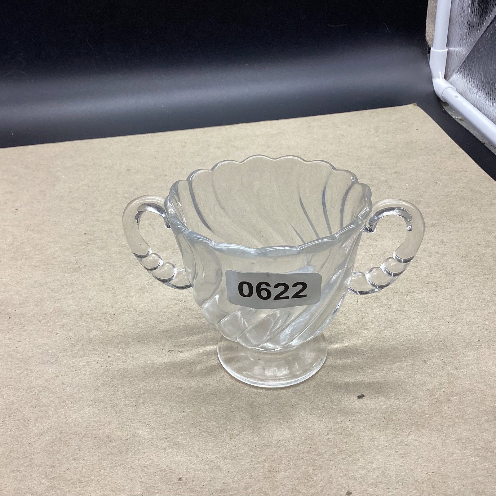 FOSTORIA COLONY SUGAR BOWL: GOOD SHAPE