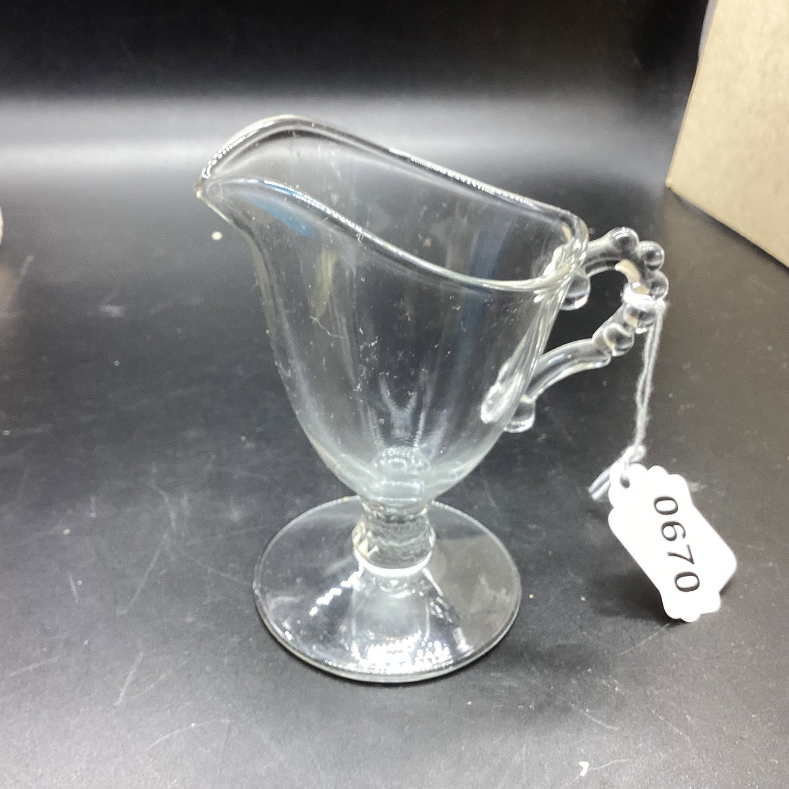 IMPERIAL CANDLEWICK CREAMER: GOOD SHAPE