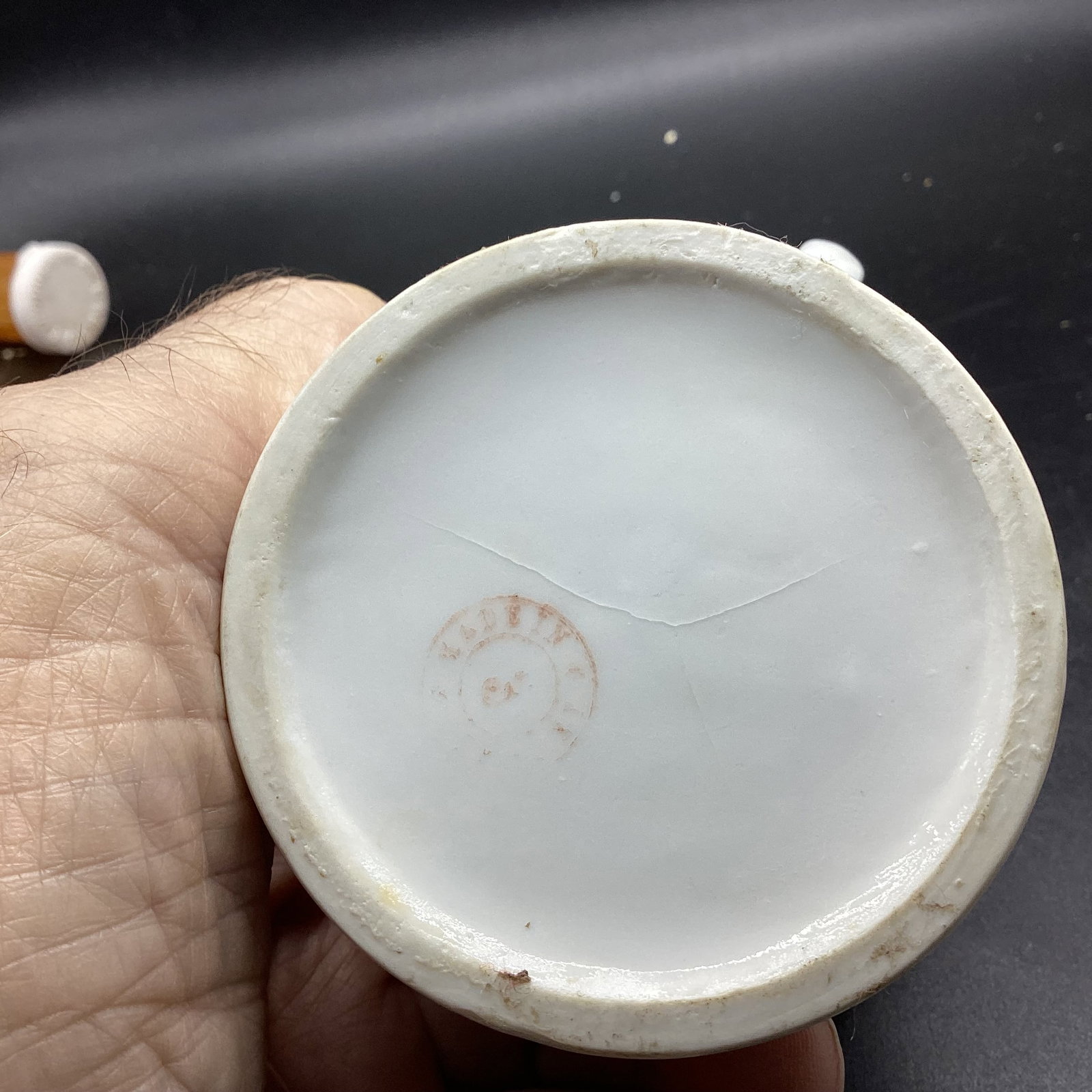 HAND PAINTED PORCELIAN MUG - 2