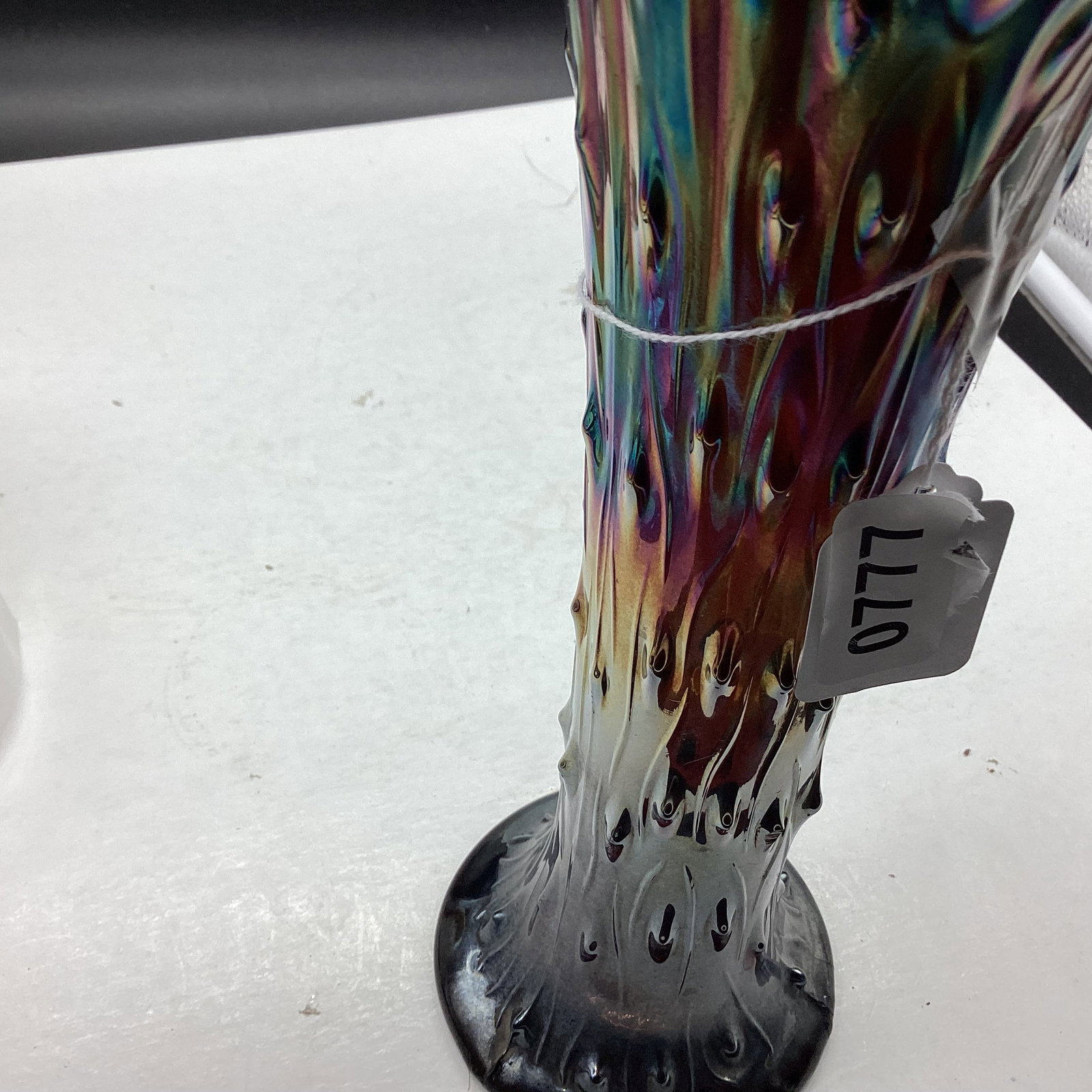 NORTHWOOD TREE TRUNK PATTERN VASE - 2