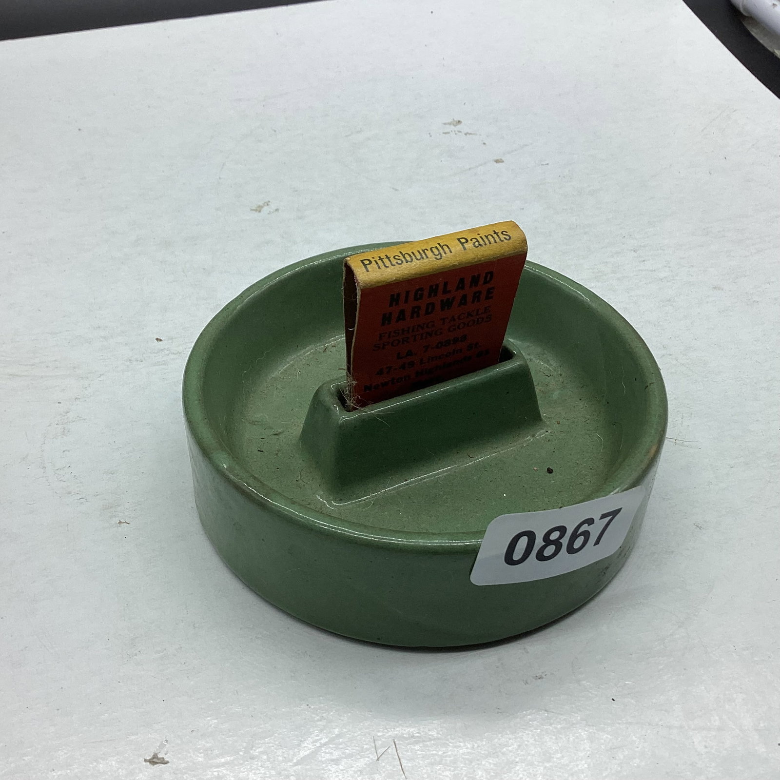 ASH TRAY W/MATCH BOOK (1 of 2)