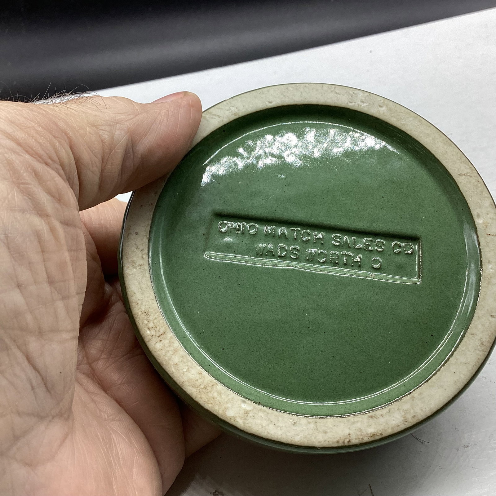 ASH TRAY W/MATCH BOOK - 2