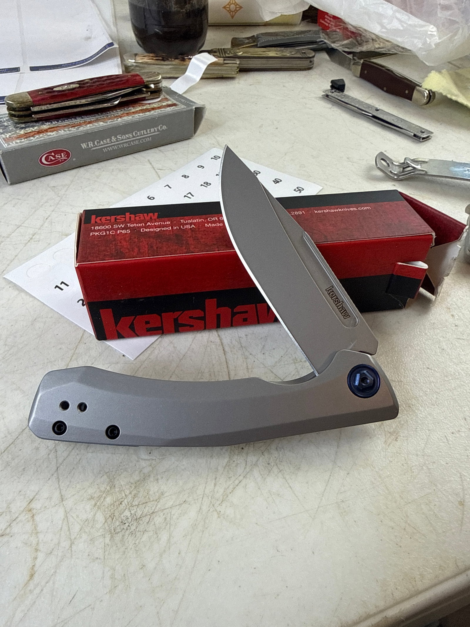 Kershaw highball new in box: Highball xl new in box