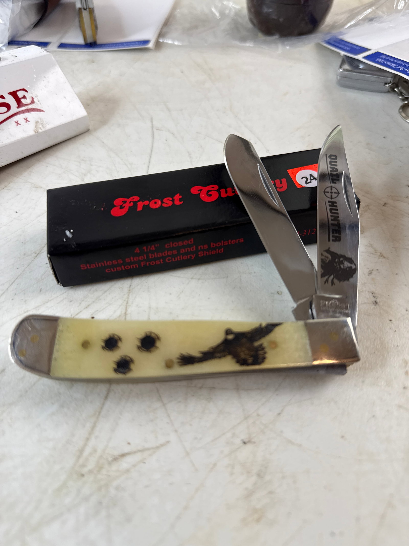 Frost cutlery wildlife hunting trapper quail (1 of 2)