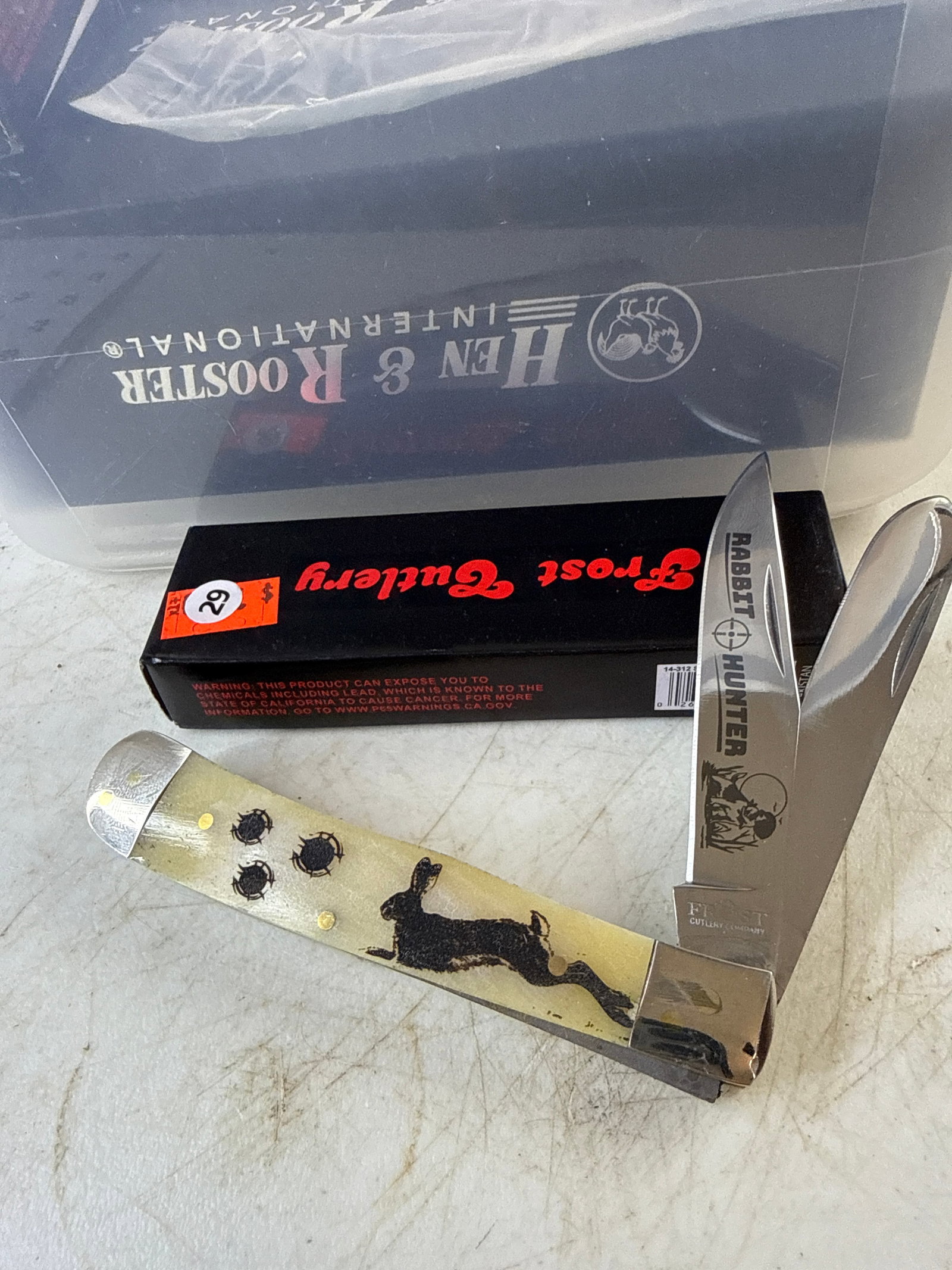 Frost cutlery wildlife hunting trapper rabbit: Frost trapper new in box