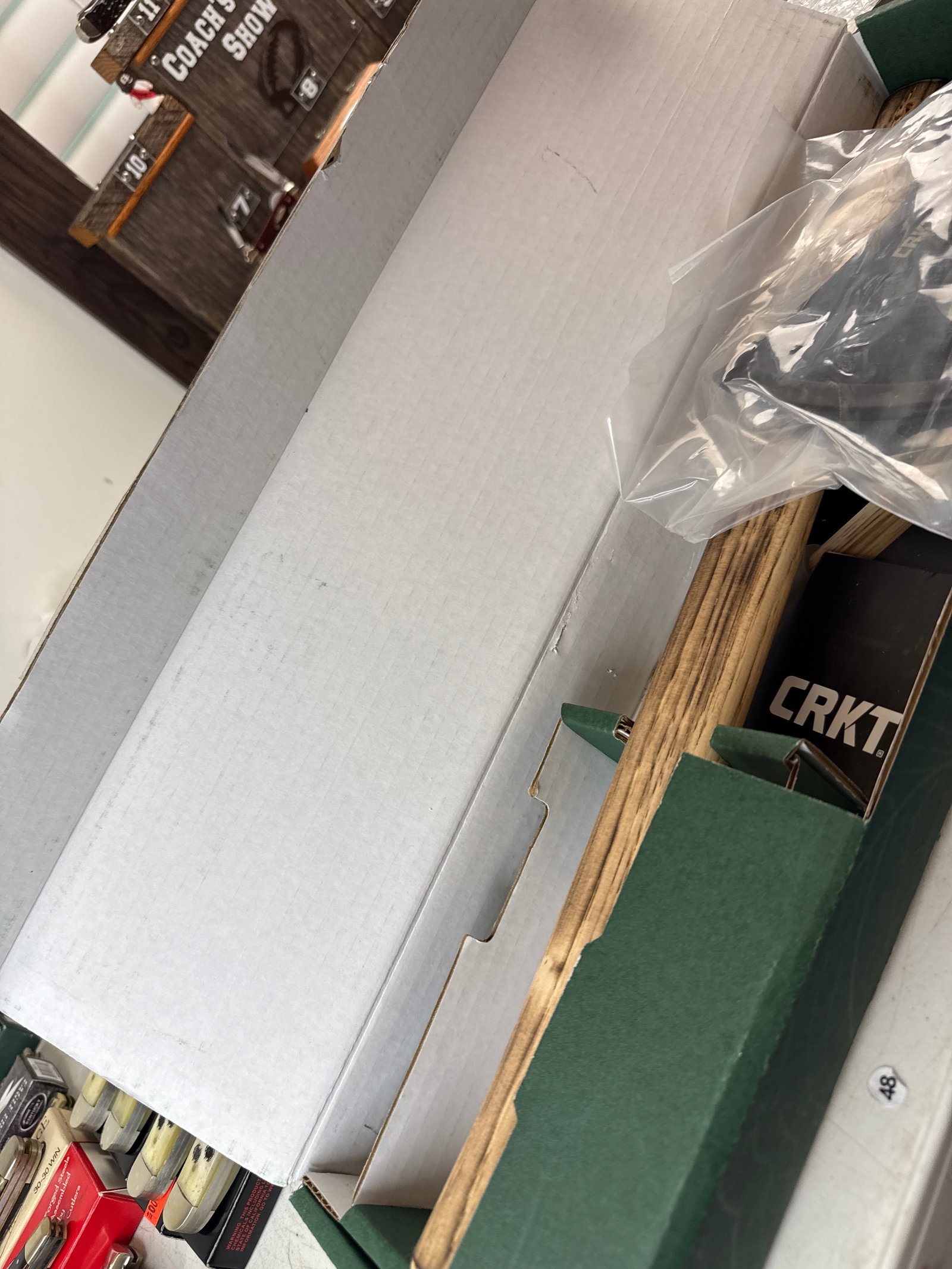 NEW CRKT 2736 Berserker Axe Tennessee Hickory Handle: New in box