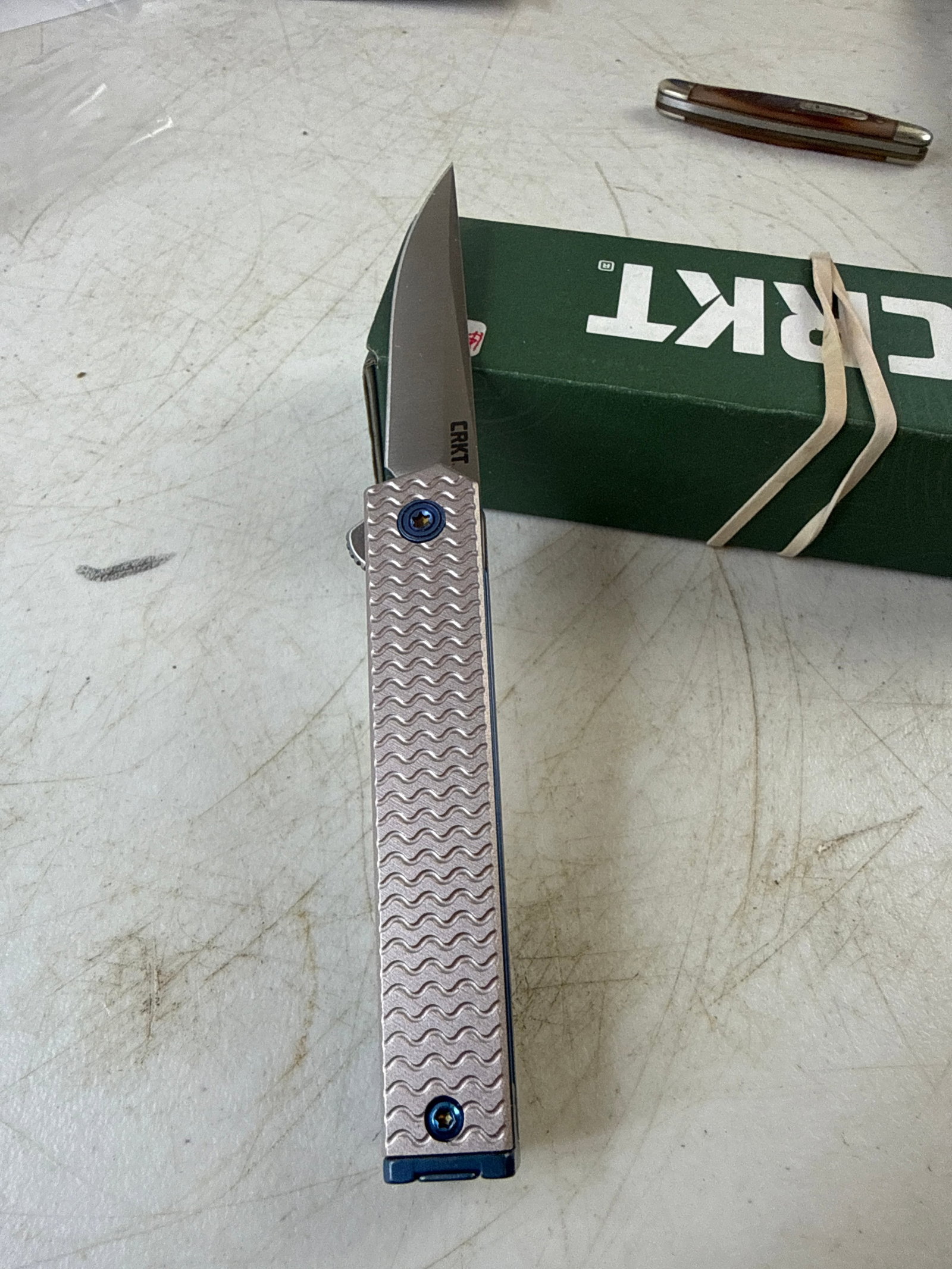 Crkt micro flipper: New in box