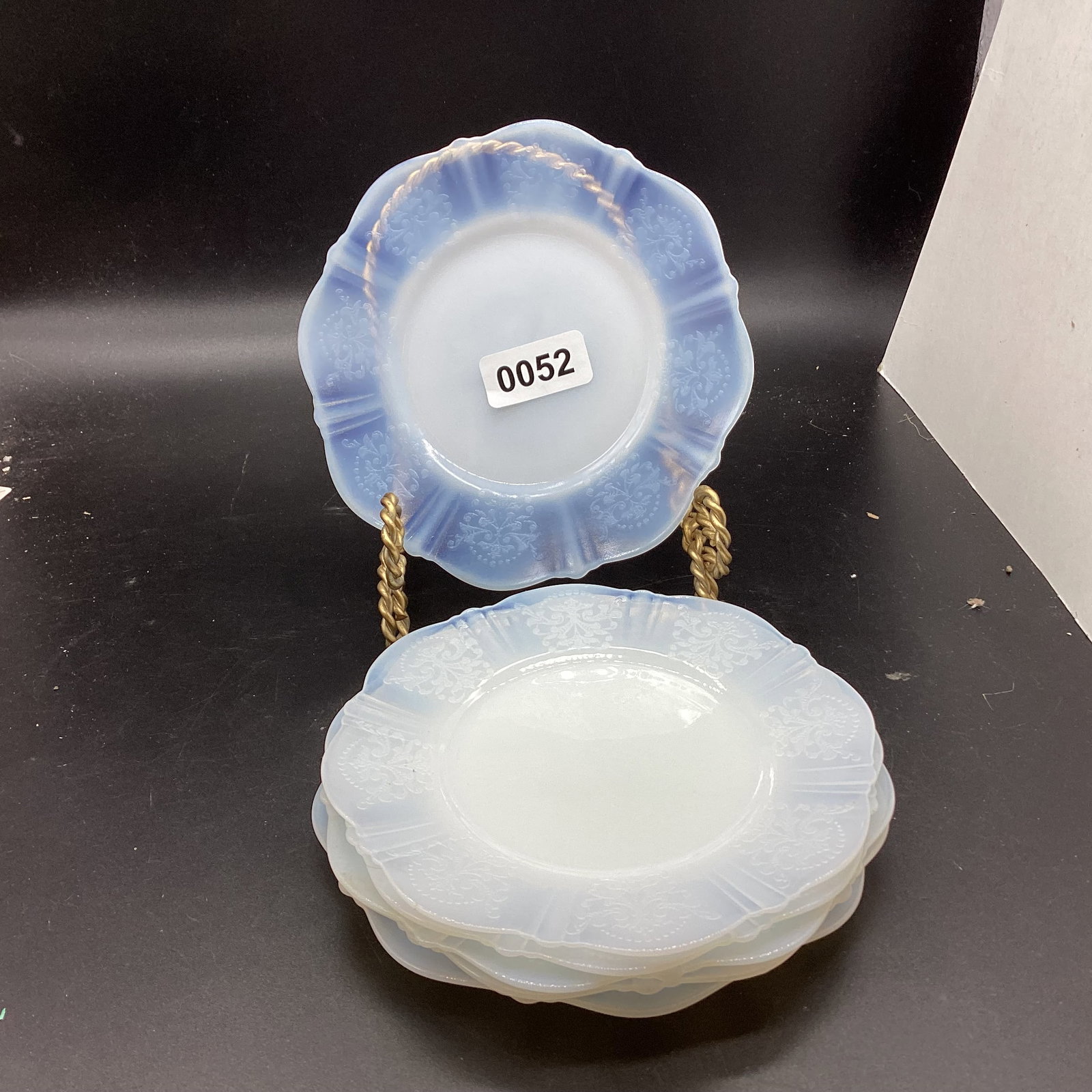 6 DEPRESSION AMERICAN SWEETHEART MONAX PLATES (1 of 1)