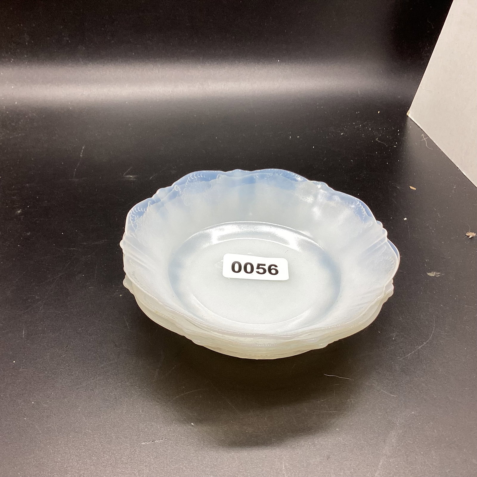 3 DEPRESSION AMERICAN SWEETHEART MONAX CEREAL BOWLS: 6" WIDE GOOD SHAPE