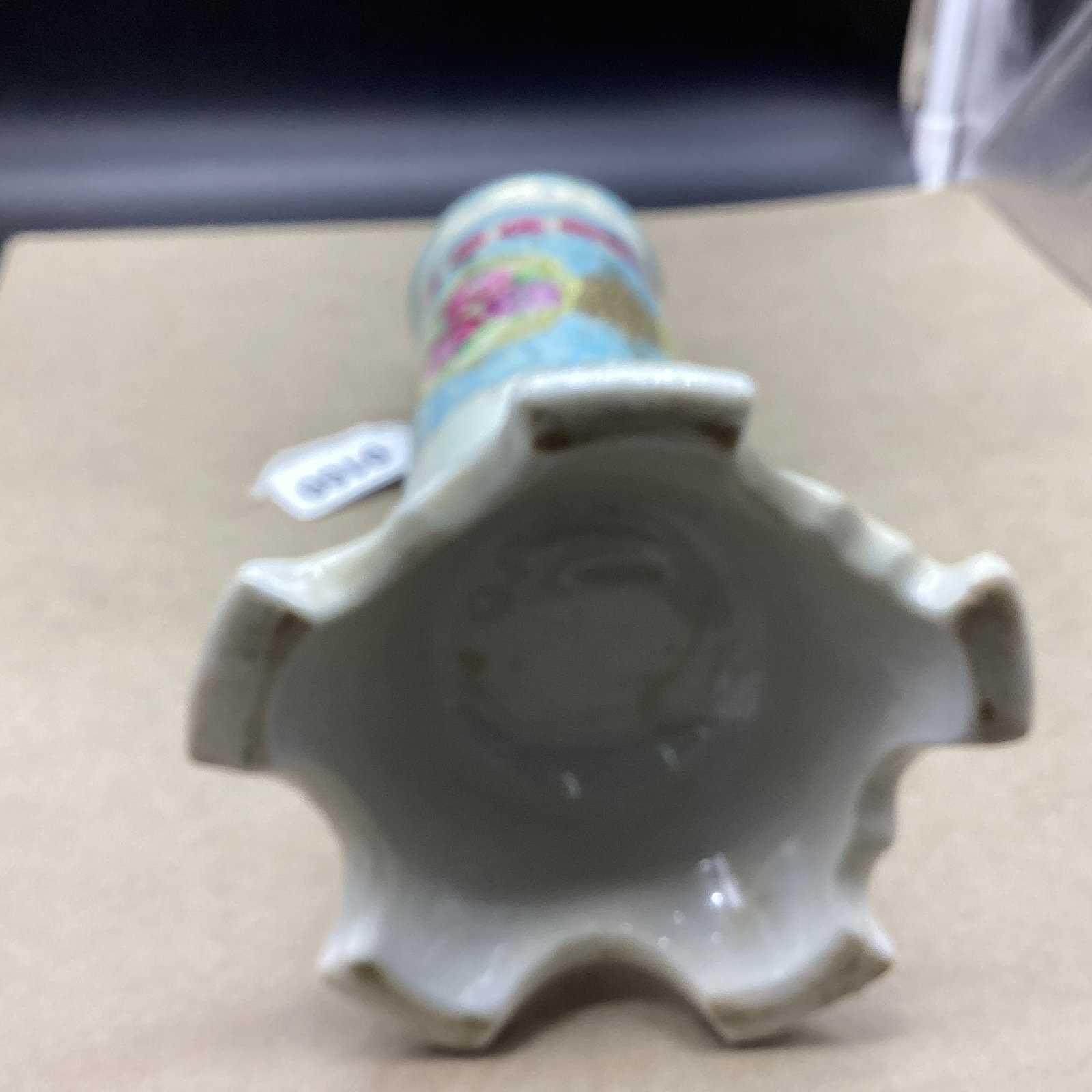 HAND PAINTED NIPPON CLYNIDER VASE - 2
