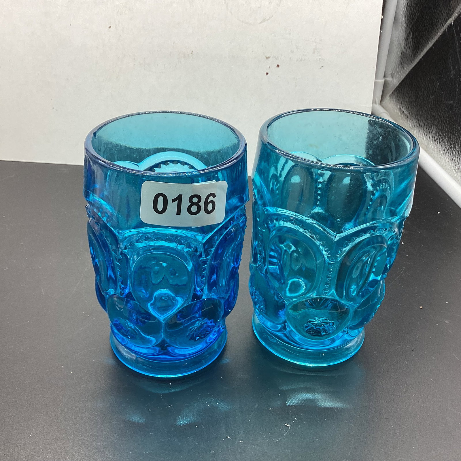 2 MOON & STARE BLUE GLASSES