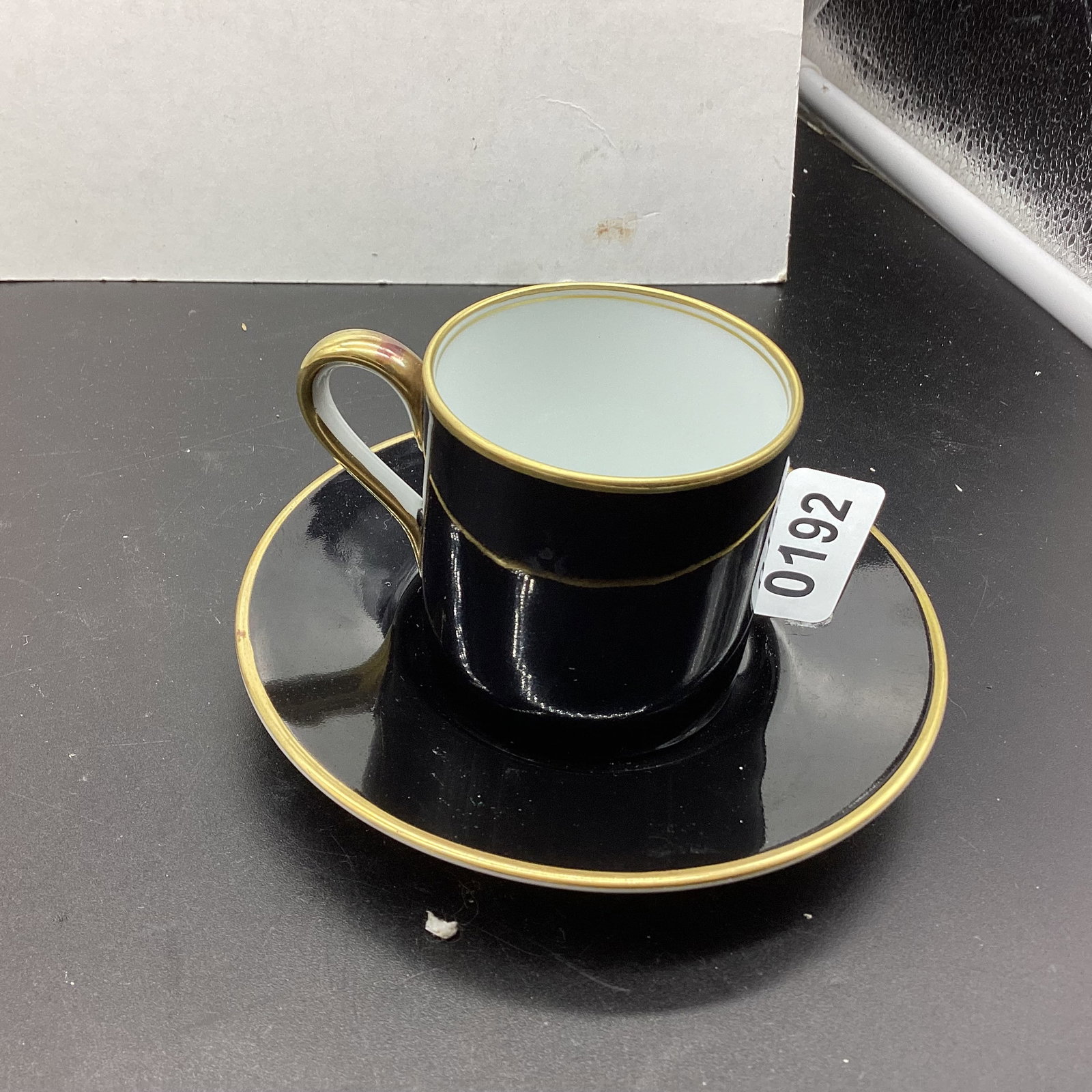 DEMITASSIE PORCELIAN CUP & SAUCER NORITAKE (1 of 2)