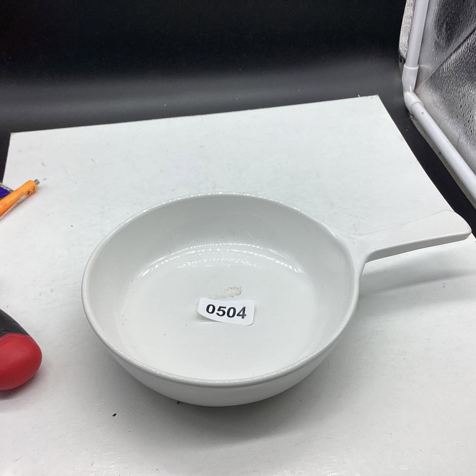 CORNING WARE SKILLET: 2 X 10 GOOD SHAPE