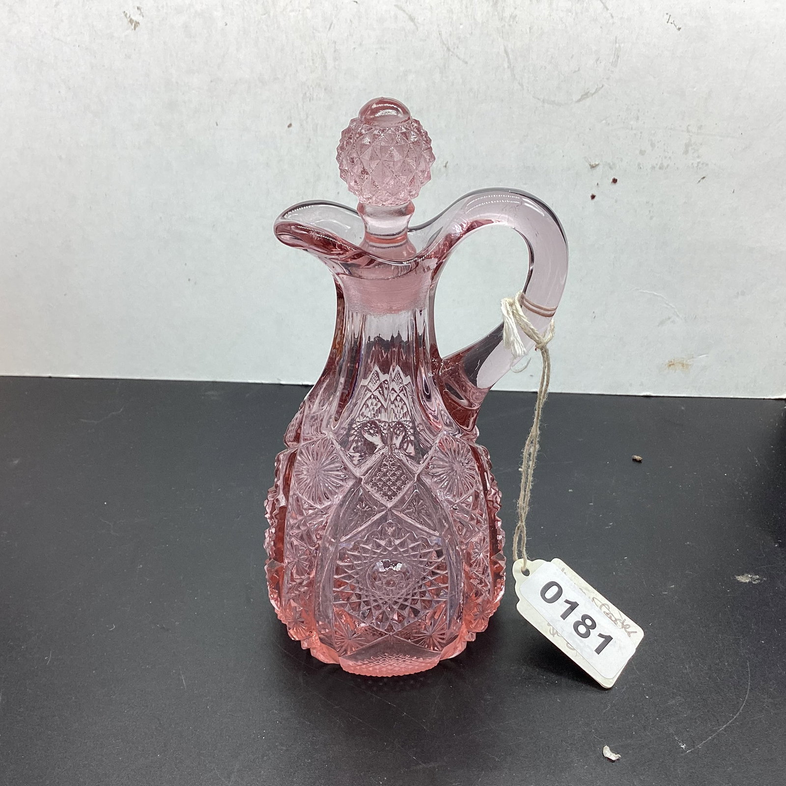 PINK IMPERIAL CRIUET: 6" TALL GOOD SHAPE