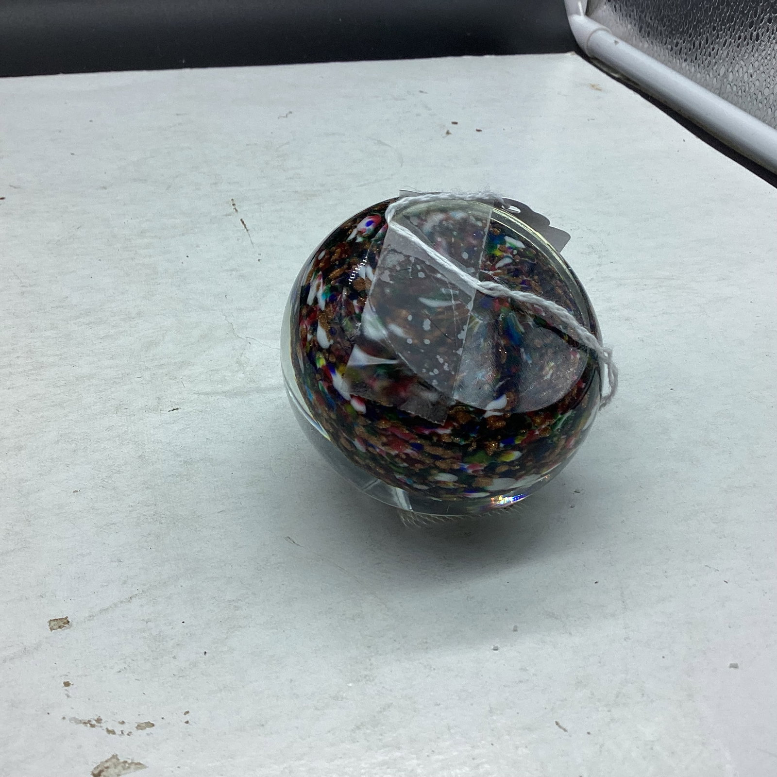 HAND BLOWN PAPER WEIGHT - 2