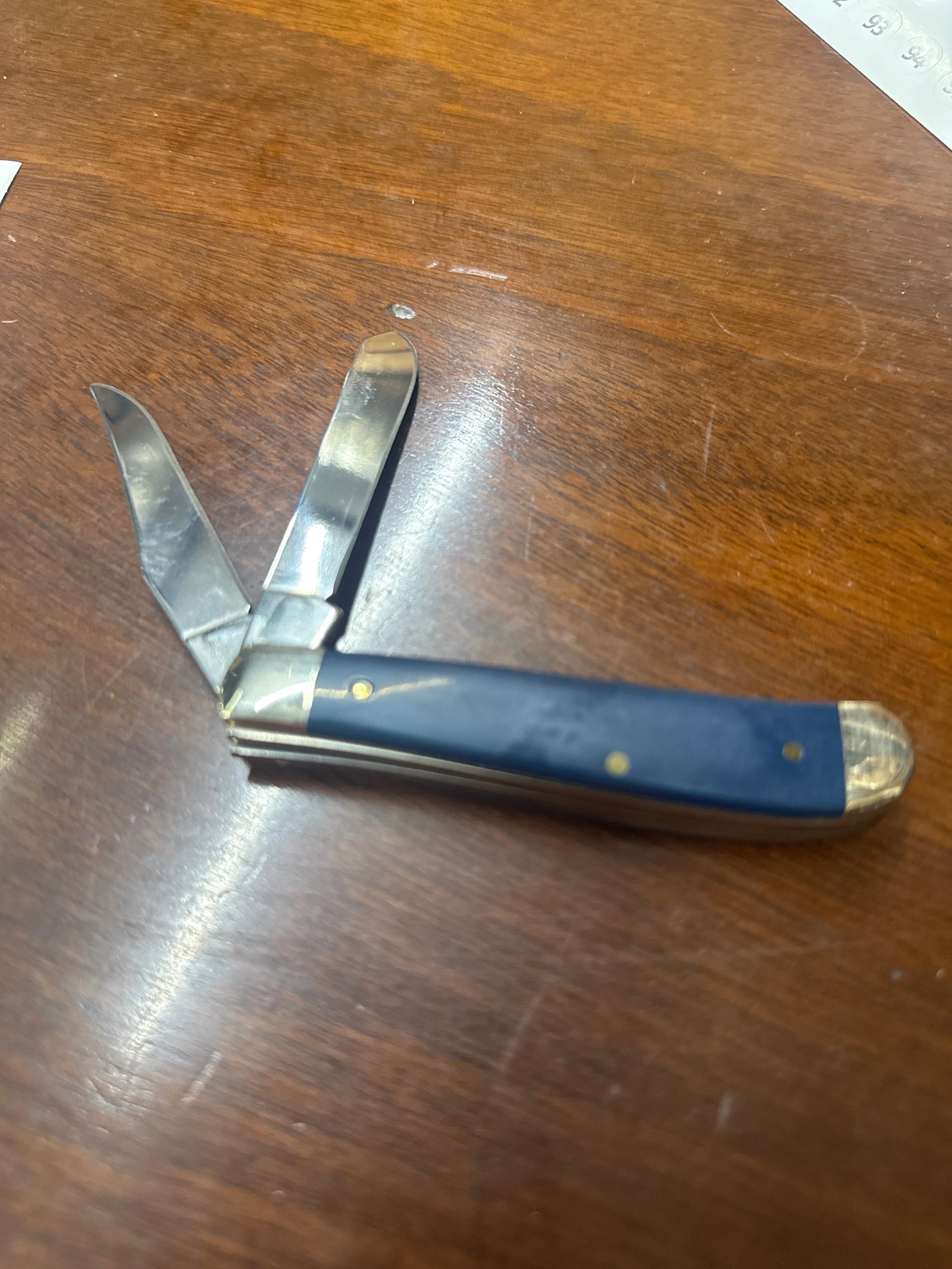 Case xx 2021 blue mini trapper - 2