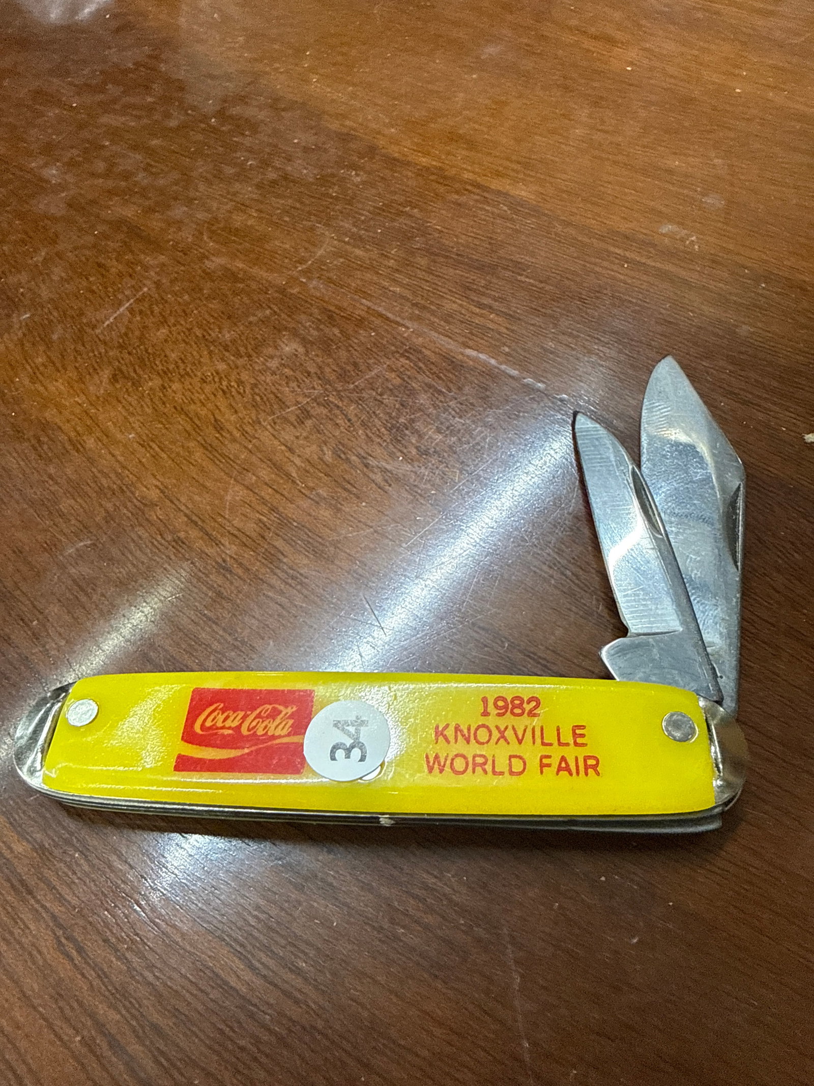 coca cola knife usa 1982 Knoxville world fair: Great color
