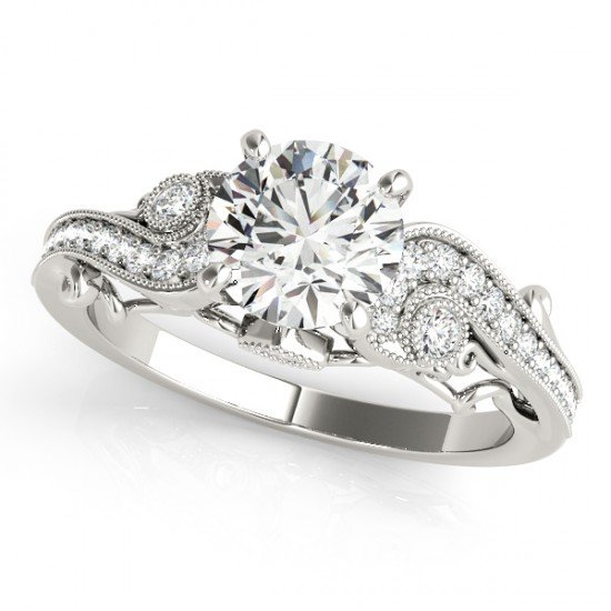 Genuine 1.0 CTW Certified Diamond Solitaire Bridal (1 of 1)