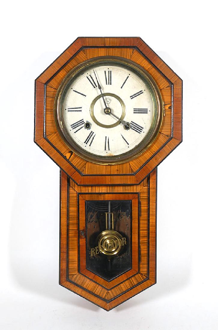 1910 Seikosha Regulator Schoolhouse Wall Clock
