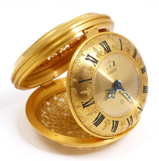 Vintage Jaeger Lecoultre Travel Alarm Clock 8 Day