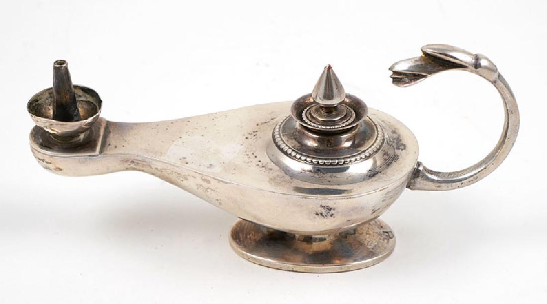 Middle Eastern Sterling Silver Oil Lamp Sep 16 2018 Blackwell Middle Eastern Sterling Silver Oil Lamp