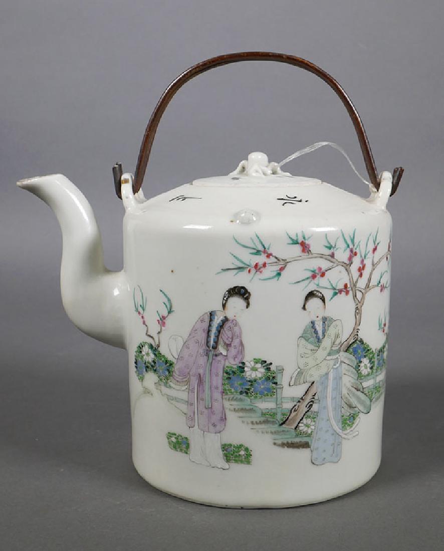 Antique Hand Painted Japanese Tea Pot (1 of 8)