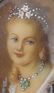 18K Gold Miniature Portrait Pendant Brooch - 4