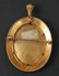 18K Gold Miniature Portrait Pendant Brooch - 5