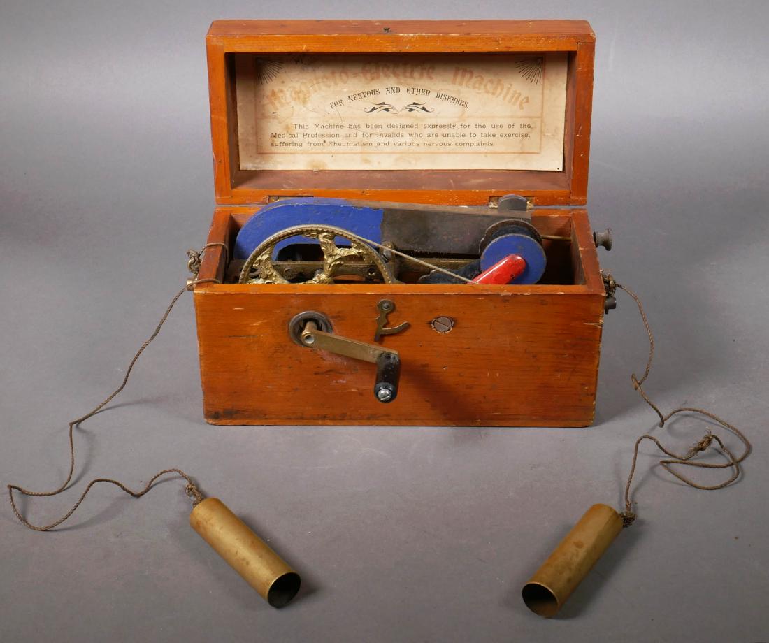 19th C Quack Medical Device Magneto Electric