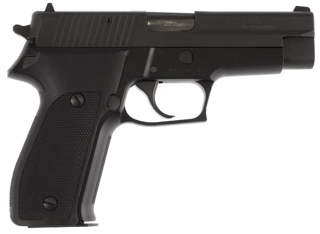 Firearm: Sig Sauer P226 9mm Pistol West Germany: Appears unfired. Original box and mag.