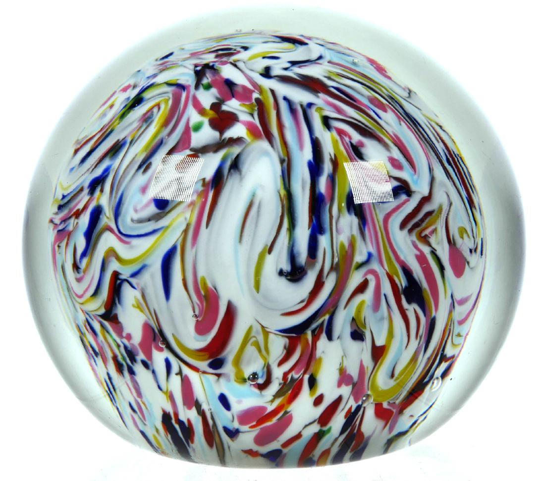JOE ZIMMERMAN, Blown Glass Paperweight